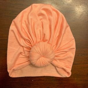 Top Knots Turban in Pale Pink